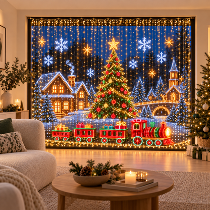 MerryLux™ Christmas Curtain Lights