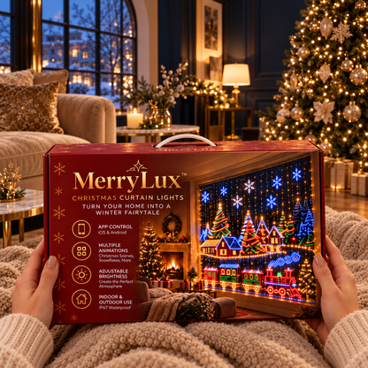 MerryLux™ Christmas Curtain Lights